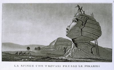 The Sphinx at Giza, from 